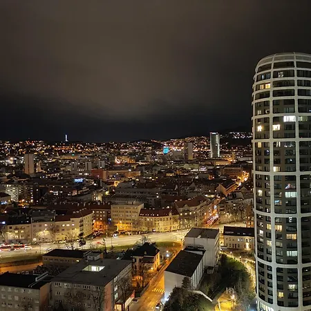 דירה Sag Romantic 22 Floor Panorama Free Parking Free Wifi