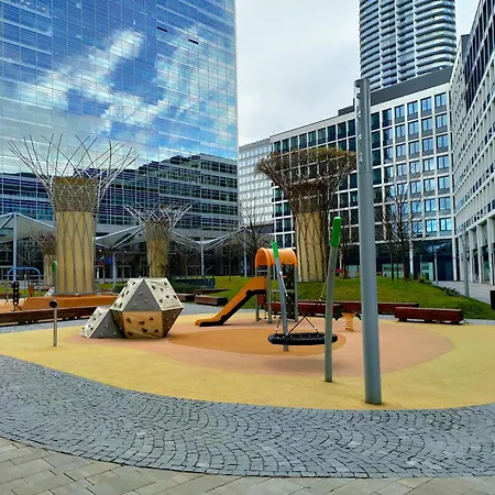 Lägenhet Sag Romantic 22 Floor Panorama Free Parking Free Wifi Bratislava